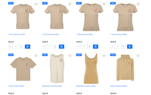 Achat groupé de T-Shirt NOGENT GRIMPE