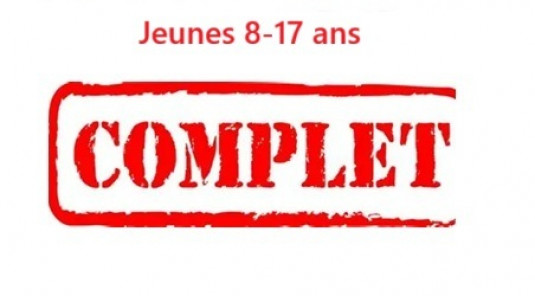 ATTENTION Créneau 8-17 ans - Liste d'attente